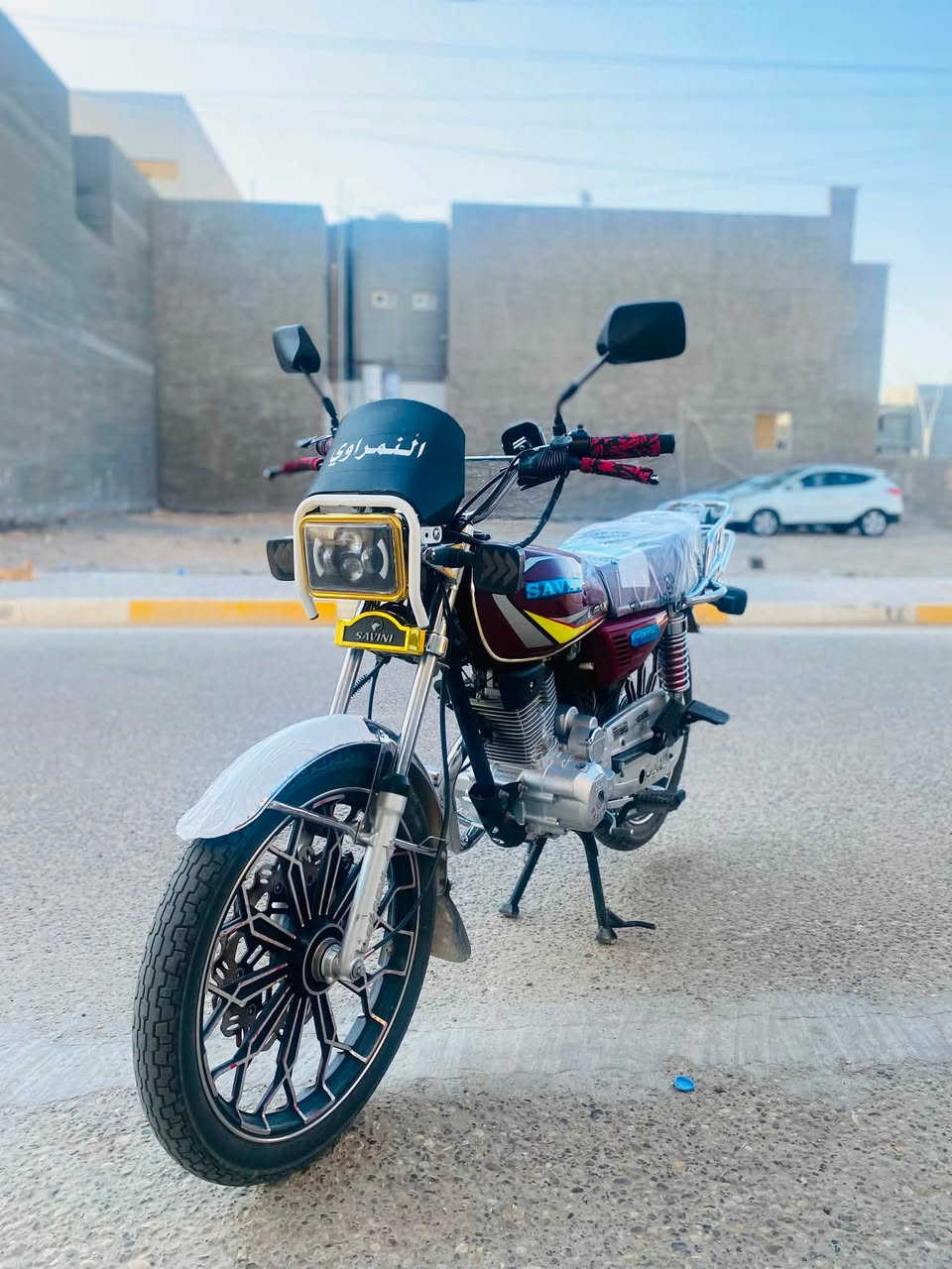 سلام عليكم ماطور سيفان للبيع موديل ٢٠٢٤ محرك ١٥٠ مكفول كفاله عامة كهربائيات كلها شغالة تايرات جدد مرايات هورن شاشة إلكترونية لون مميز ٥ كير وين ميعجبك افحص ما ناقصة ربع السعر ٨٧٥ وبي مجال حق الجية المكان الأنبار الرمادي الرقم ***********
