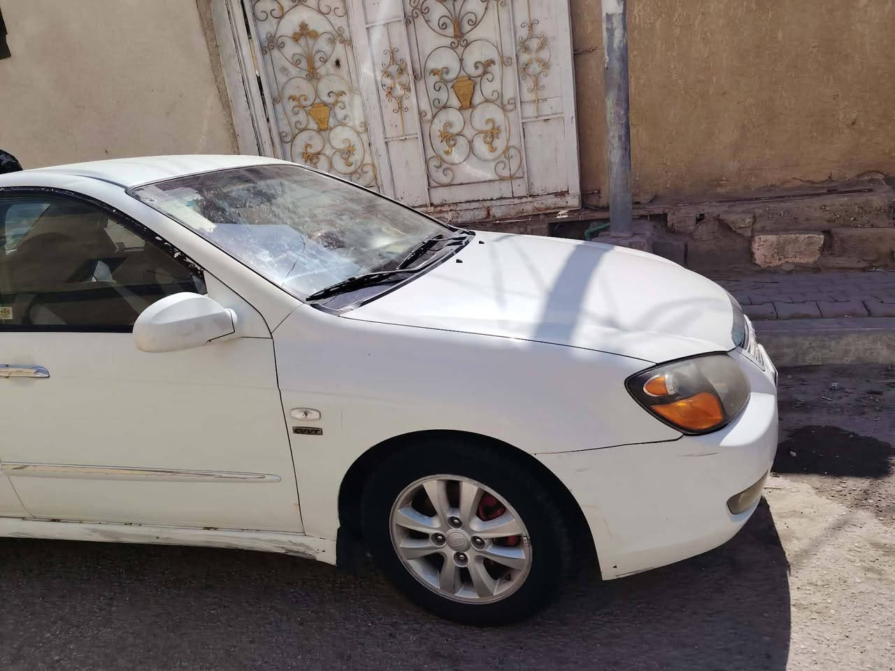 كيا سيراتو ٢٠٠٧رقم بغداد بسمي مكانه كربلاء المحرك مستحق الاتصال ***********واتساب
