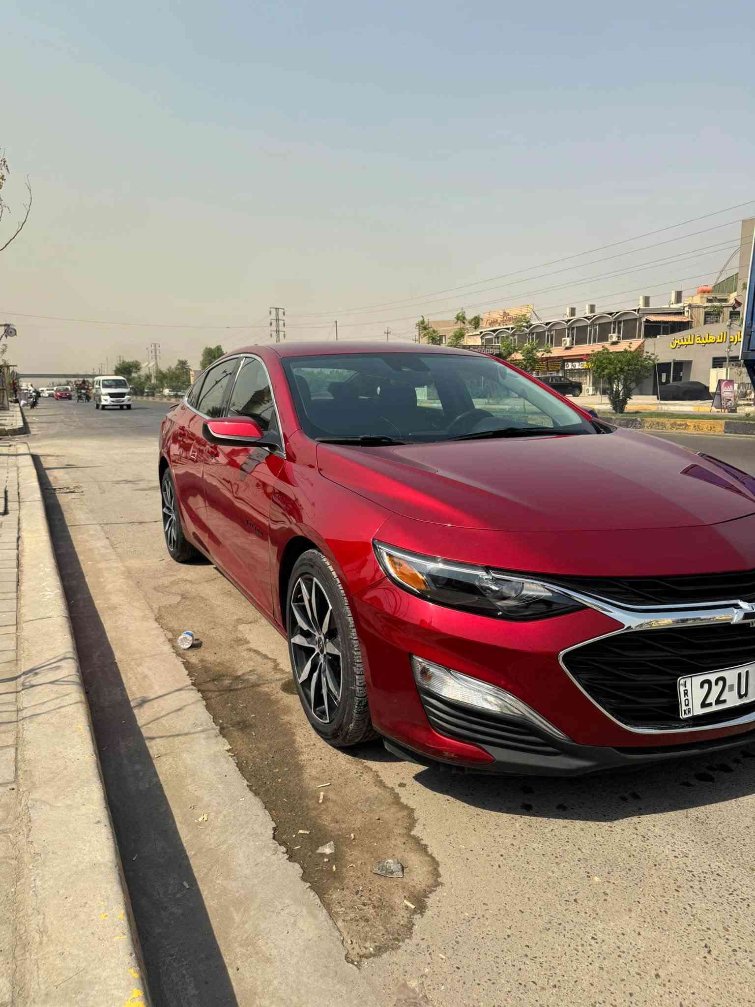 سلام عليكم لليدور نضيف ماليبو 2024 rs ماشيه 22 الف فقط دخول جديد رقم اربيل باسمي تريد تحويل او وكاله السياره جديده بمعنى الكلمه بجمه كبس مملعوب بي ابد حادثه فقط بابتين مبدلات بدون صبغ مواصفات 
رادارات امامي خلفي وجانبيات 
توقف ذاتي 
تثبيت مسار 
كروز سرعه 
دبل كزوز 
مانع تصادم 
وهواي بعد مواصفات السياره نضيفه بمعنى الكلمه وبجمه بلادي والسياره كلها بلاديه والسعر 135 مكاني بغداد وهذا رقمي ***********
