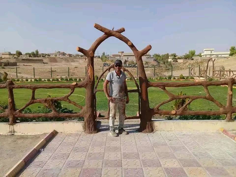 ديكورات حدائق • نافورة • شلال