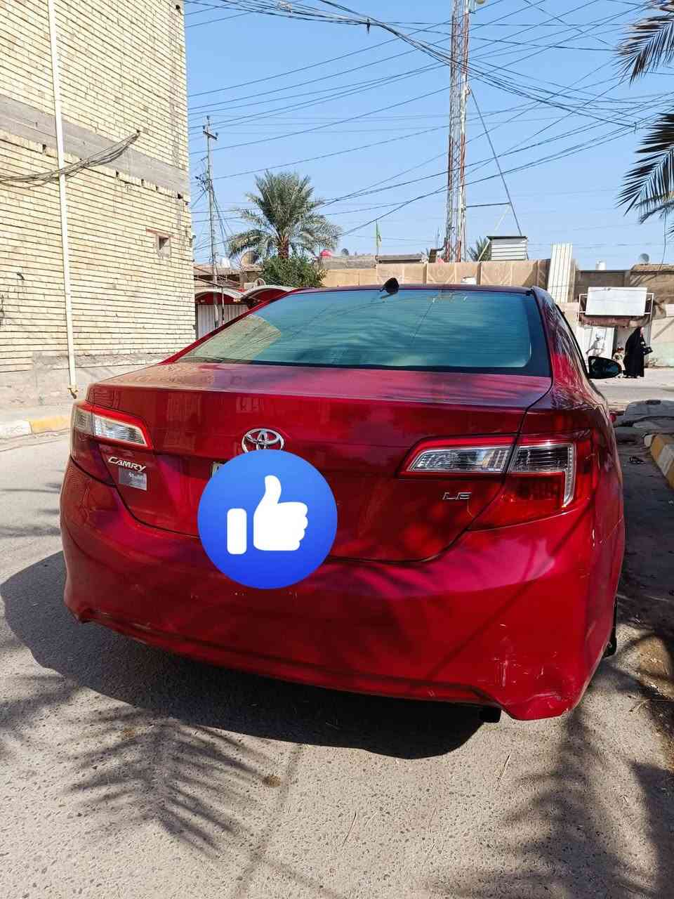 مكلف بل نشر
السلام عليكم 
كامري موديل ١٢ وارد 
حادثها جاملغ وبنيد والثاني بي نص مصلح ومصبوغ
السونار موجود 
كير مكينه مكفولات 
كير جديد شادة  
تخم تاير جديد 
باتري جديد 
تحكم استيرن 
كشن كهربائي 
شاشه بلاديه 
كاميرا خلفيه 
تبريد ثلج 
حدايه كلها جديده 
رقم بغداد باسمي 
موجوده بكربلاء مداور ثاني يوم
السعر 115
الرقم ***********
