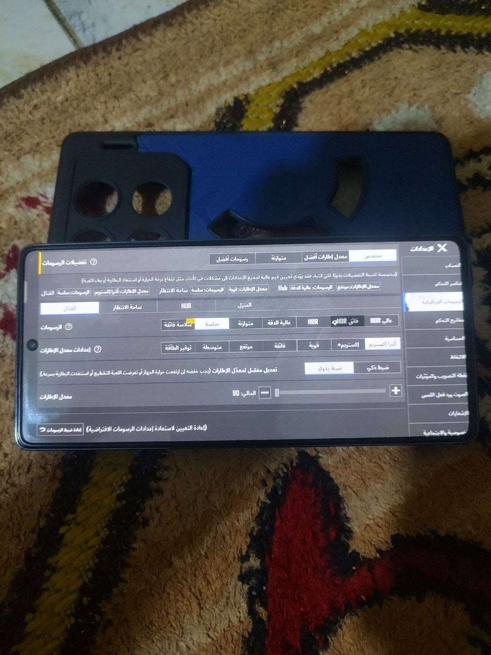 سلام عليكم مبايل انفنكس GT20pro شاشه 144هيرتز الذاكره 256 والعشواىيه 12  يشغل بوبجي 120 فريم نضافت الكشر 90 بلميه نضيف حيل كلشي شغال ميحتاج احجي بعد عنه وياك كفر ولزكه هاتف فقط السعر 260 الاف سبب البيع عندي جهاز ثاني عنوان جسر_ديالى القديم رقم الهاتف_***********

نص مكتوب في الصور:
- معدل تحديث الشاشة
- عالي
- قياسي
- التبديل التلقائي
- التبديل تلقائياً إلى معدل تحديث الشاشة الأمثل بناءً على السيناريوهات، موازنة بين العرض السلس وعمر البطارية.
- ٦٠ هرتز كحد أقصى. يمكن أن يساعد على زيادة عمر البطارية.
- يصل إلى ١٤٤ هرتز لبعض التطبيقات. وهو يحسن من سلاسة العرض ولكنه يُسرع من استنزاف البطارية.
- تخصيص معدل تحديث التطبيق
- ١. إذا كان معدل الإطارات داخل التطبيق للعرض أعلى من معدل التحديث المحدد، فلن يتم تطبيق معدل الإطارات المحدد في التطبيق.