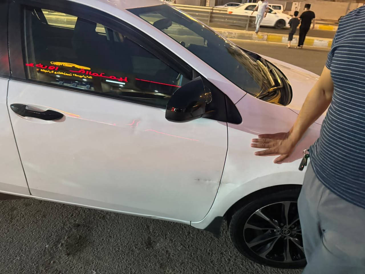 كورلا موديل 18 وارد امريكي ضرر جنطة فقط
رقم بغداد كير ومحرك كفالة
تخم تاير جديد مواصفات LE
السعر المطلوب 130 
***********
