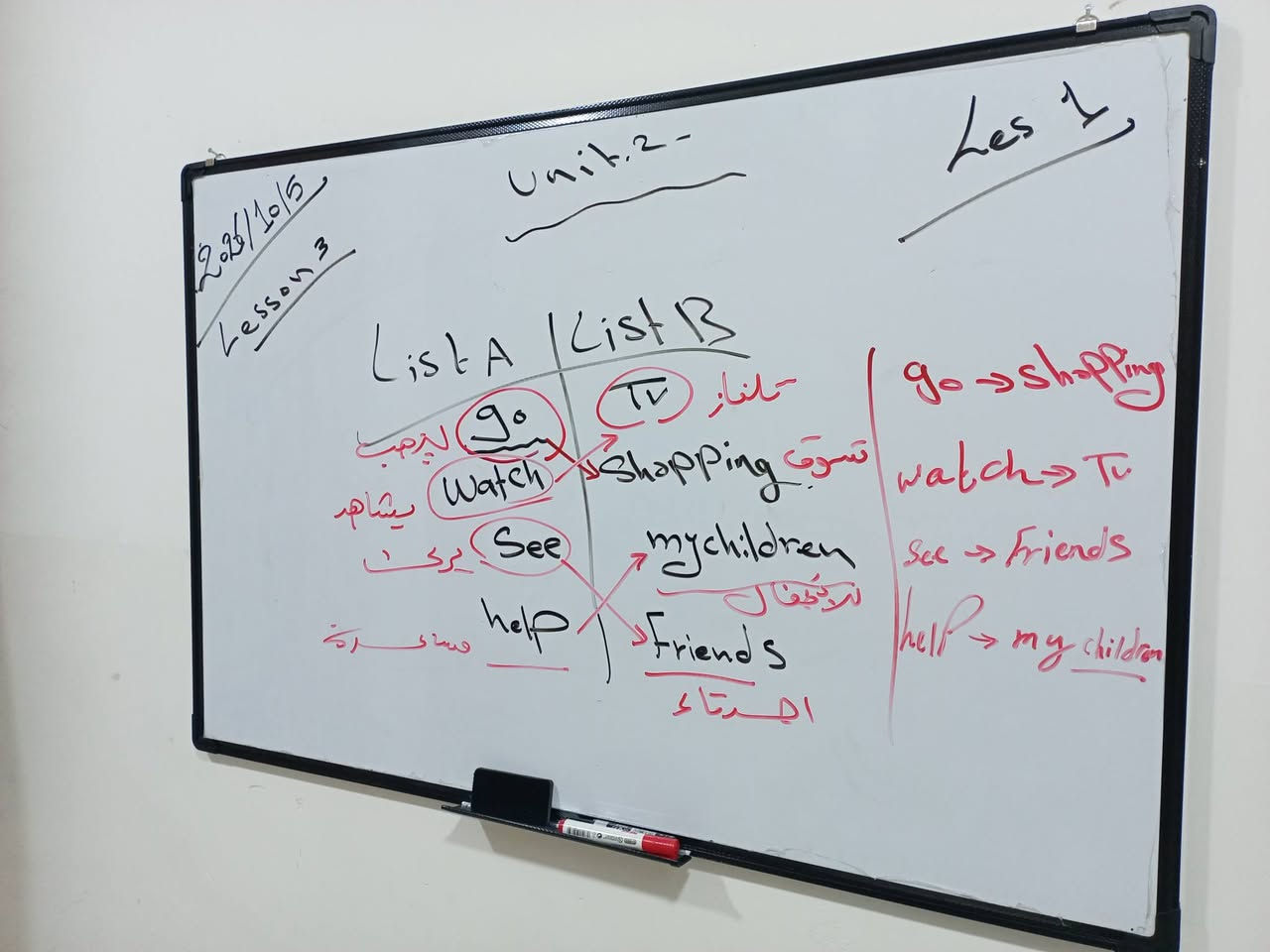 انكليزي • صف الخامس • مبتدئين