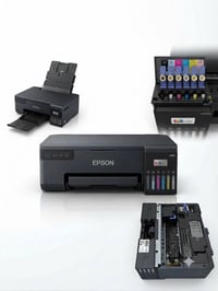 طابعة Epson L8050 • طباعة DTF • مكبس ٥×١