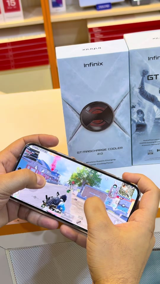 🔥🔥 وصل الوحش INFINIX GT 50 PRO! 🔥🔥 🎮 قوة وأداء مصمم لعشاق الألعاب والتصوير ! 📱 شاشة AMOLED 6.78” بدقة 1.5K ومعدل تحديث 144Hz ⚡ معالج MediaTek Dimensity 8400 Ultimate – 4nm 💾 12GB RAM + 256GB تخزين 📸 كاميرا 50MP + 8MP Ultra Wide مع OIS 🔋 بطارية 6500mAh ⚡ شحن سريع 45W + شحن لاسلكي 30W 📶 دعم شبكات 5G 💧 مقاومة الغبار ورذاذ الماء IP64 🤖 Android 16 + XOS 16 📌 لمزيد من التفاصيل 🔹 راسلونا عبر الصفحة 📩 🔹 اتصلوا بنا على الرقم: *********** ☎️ 🔹 أوقات الدوام: من 8:30 صباحاً حتى 6:30 مساءً ⏰ 🔹 العنوان: بعقوبة - خلف الأسواق المركزية 📍⁩
