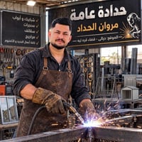حداد متجول • قضاء قرتبه • سقايف