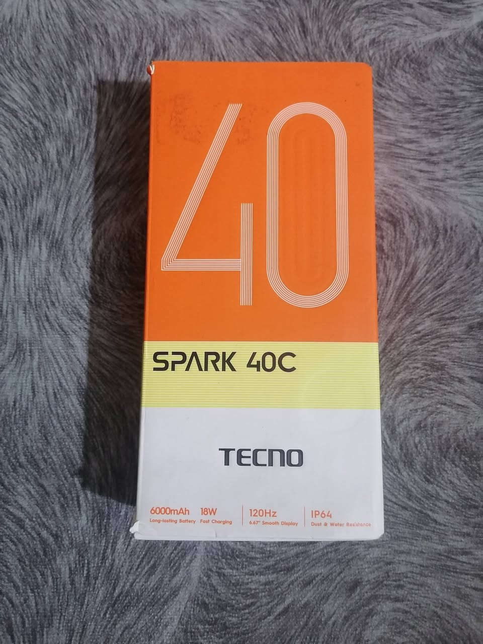 تكنو سبارك40C • ٢٥٦/١٦ • بطارية ٦٠٠٠