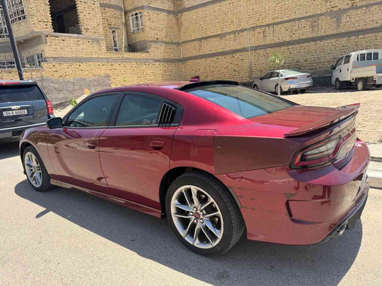جارجر جي تي 21 
فول موصفات 
رادر 
ابواب دخول ذكي 
تشغيل من بعد 
كشنات حضن 
كشنات تدفئه 
استيرن تدفئه 
رادار خلفي 
اوتو بريك 
شاشة كبيره 
نقط عمياء 
فتحت سقف 
سبورت 
سوبر باك تراك 
عليه برمجة كامله 
ويل عشرين 
*********** البصرة, العراق

نص مكتوب في الصور:
- 9k_t7
- Dodge Charger Gt 2021 Maroon 3.6L 6 vin: 2C3CDXMG7MH528691 Final bid: $11300 Auction: Copart SOLD Lot number: 69908481 Date of sale: 23.03.2022 Year: 2021 VIN: 2C3CDXMG7MH528691 Condition: Not specified Engine: 3.6L 6
- en.bidfax.info Dodge Charger Gt 2021 Maroon 3.6L 6 vin: 2C3CDXMG7MH528691 Final bid: $11300 Auction: Copart SOLD Lot number: 69908481 Date of sale: 23.03.2022 Year: 2021 VIN: 2C3CDXMG7MH528691 Condition: Not specified Engine: 3.6L 6