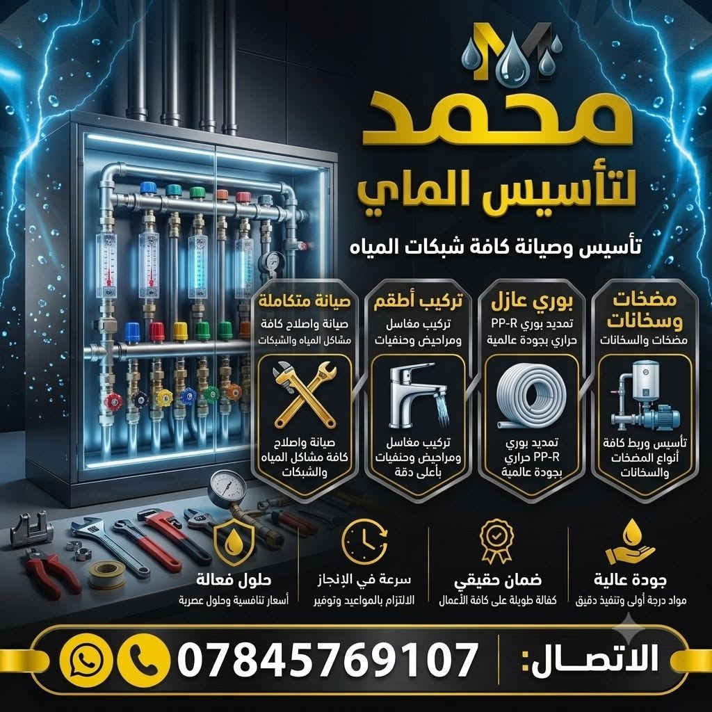 كهربائي • تأسيس الماي • متفرغ