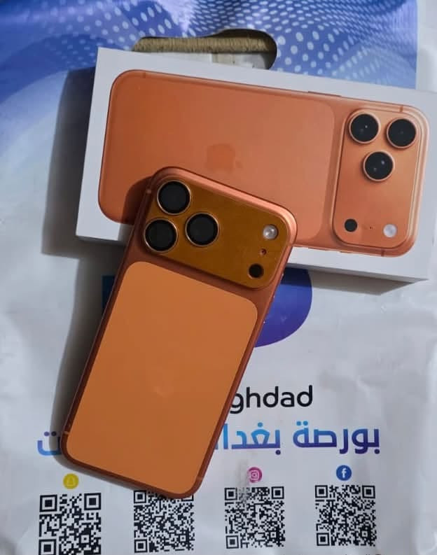 17pro max
ب 98
ذ 256
سعر 1600
جهاز ايسيم 
مكان ديالى شهربان 
***********
