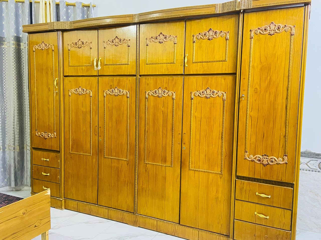 للبيع غرفة نوم هودج اربعينيه صاج داخل و خارج حطاطه
نضافه فول مستخدم قليل جدآ

كنتورها 6 طابقين 

عنوان الرمانه البعبيد الحويجه 

بسعر مليون و 50وبي مجال 

خدمة نقل وشد مجاني واصل للبيت 

***********/متواجد وتساب وخاص
