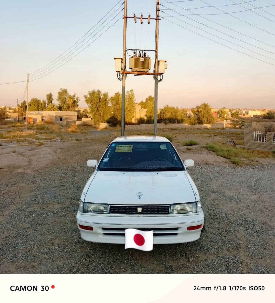 السلام عليكم
كورله للبيع صبغ مكانين فقط تبريد ثلج صدر جديد تايرات جدد داخل جديد محرك شرط كير شرط رقم صلاح الدين دولي شرط التحويل سنويه ل2030
سعر 48 وبيه مجال اتصل ***********

نص مكتوب في الصور:
- CAMON 30 24mm f/1.8 1/168s ISO50
- CAMON 30 24mm f/1.8 1/170s ISO50
- CAMON 30 • 24mm f/1.8 1/183s ISO50
- CAMON 30 24mm f/1.8 1/247s ISO50
- CAMON 30  24mm f/1.8 1/50s ISO78
- CAMON 30
- 24mm f/1.8 1/50s ISO161
- CAMON 30 24mm f/1.8 1/50s ISO326
- 24mm f/1.8 1/67s ISO142
- CAMON 30 24mm f/1.8 1/50s ISO75