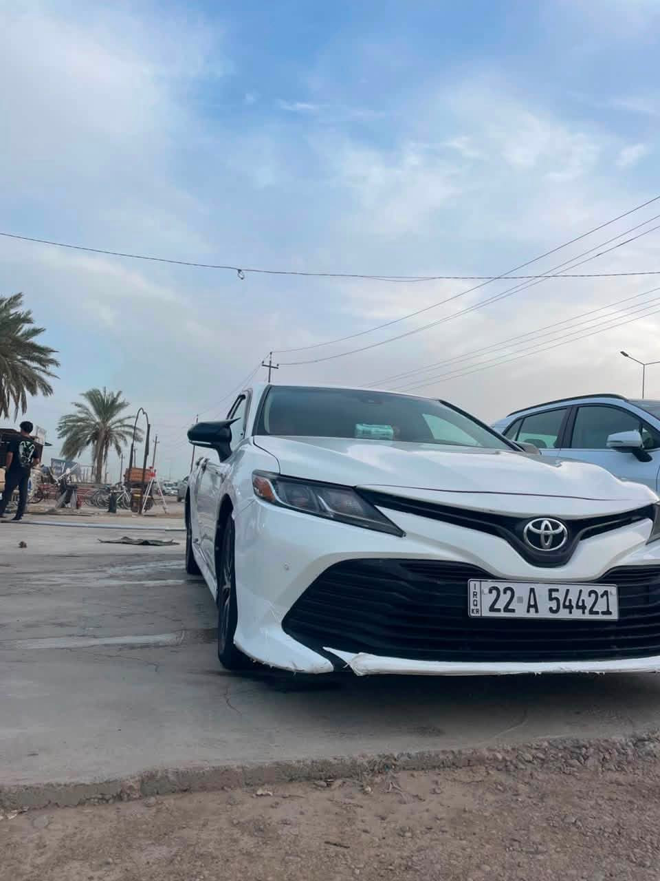 كامري خليجي 2019 le
السياره جافيه على جهة اليمين ونصبغت صبغ عام بيها تصليح بل قماره بدون لغود وشواصي كير مكينه مكفولات 
تخم تاير ماشيه 140 كما موضح بل صور السياره مرتبه وجاهزه صدر دبلات كله جديد 

السعر 135 
مكاني بغداد/التاجي 
***********
