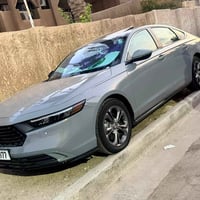 هوندا اكورد موديل٢٠٢٤ لون سمنتي  ماشيه 15 الف مايل  فول موصفات  تقرير ...
