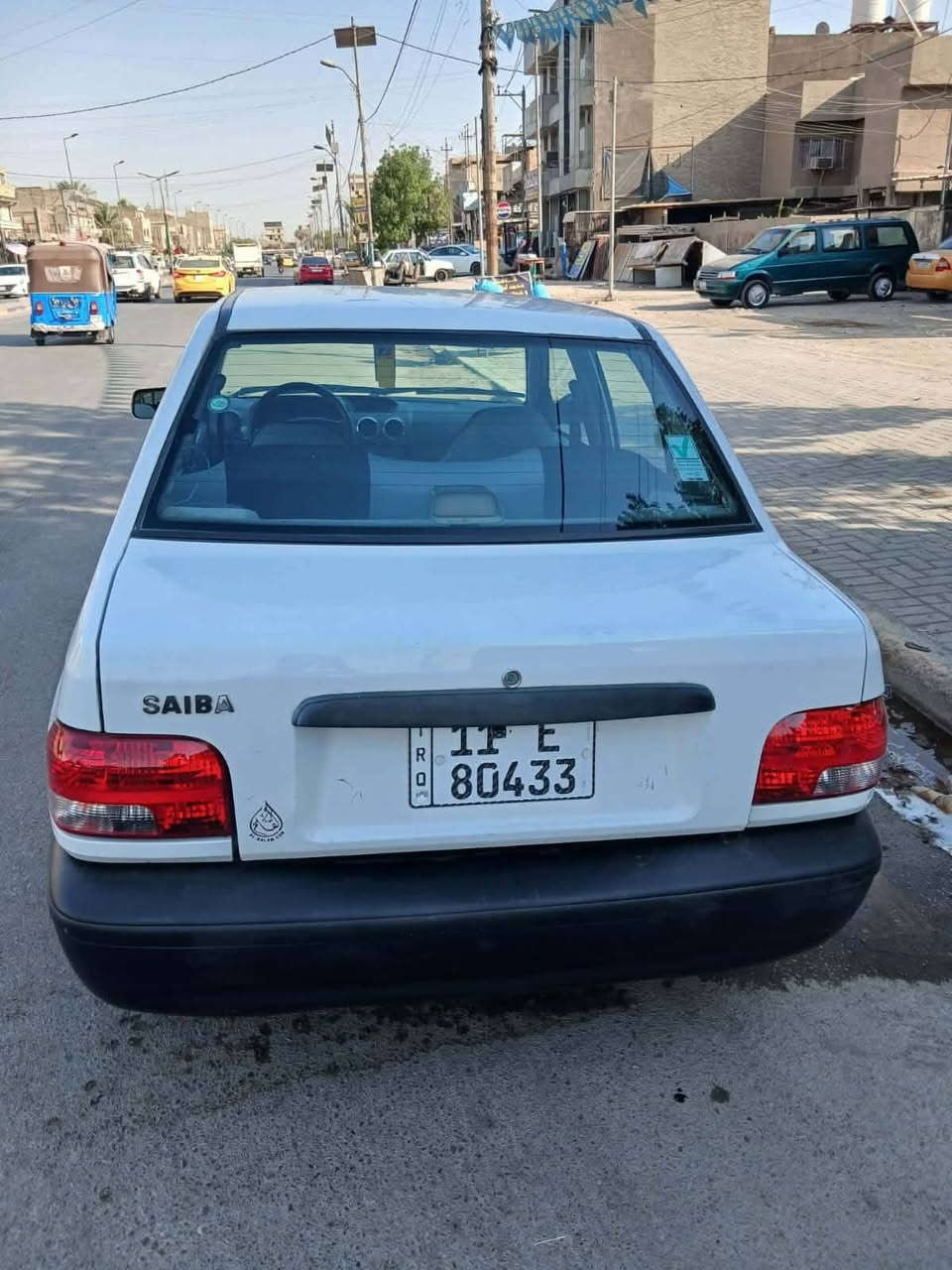 السلام عليكم سايبا ٢٠١٢رقم بغداد بأسمي السياره جاهزه بدون أي نقص السعر 35 وبيها مجال مكان السياره بغداد حي الجهاد للاستفسار الاتصال***********
