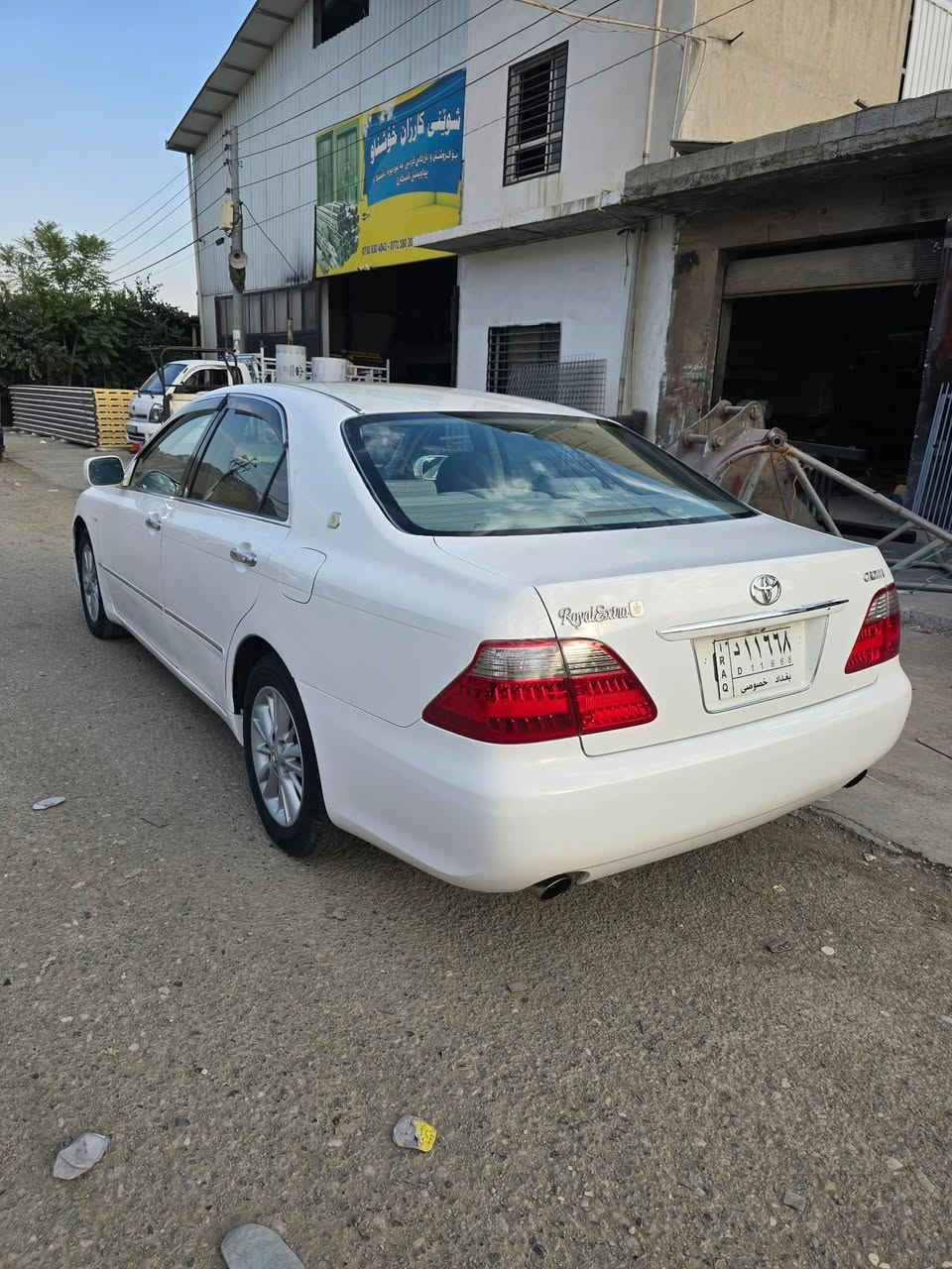 TOYOTA CROWN
2006
کۆد کۆدی هەیە
ڕۆیاڵ
براوە  سپی بەفری💭
180 
گێڕ گەورەی مەکینە بجوک
2 دوگمەی  کوشن شاموا 
تەبرید ساری گەرمی بەشەرت
برێک بەسراوە 
تەقەو ڕەقە بەشەرت 
کارەبای بەشەرت
گێرو مەکینە بەشەرت 
دەحمو لێدراو بەشەرت
کەڤەر گۆڕاو بەشەرت
ڕەنگ گۆڕاو نیە
سەیارەکە لەسەر ساغای کامل پەمپە 
شوێن ڕانیە
نرخ  43 $ مەجالێکی برایانە
***********
***********
