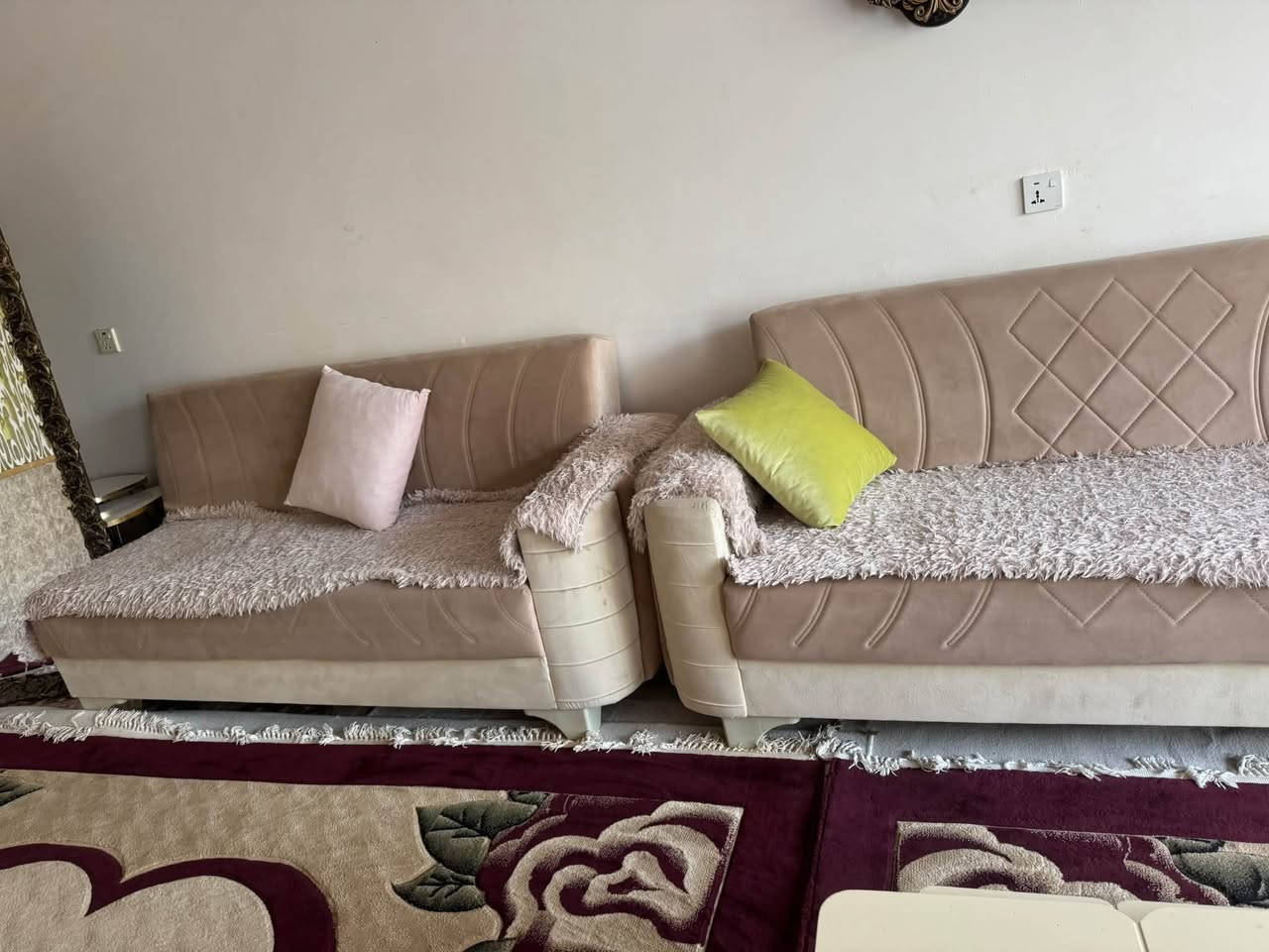 كنبة ١٢مقعد • جديدة • حلبجة