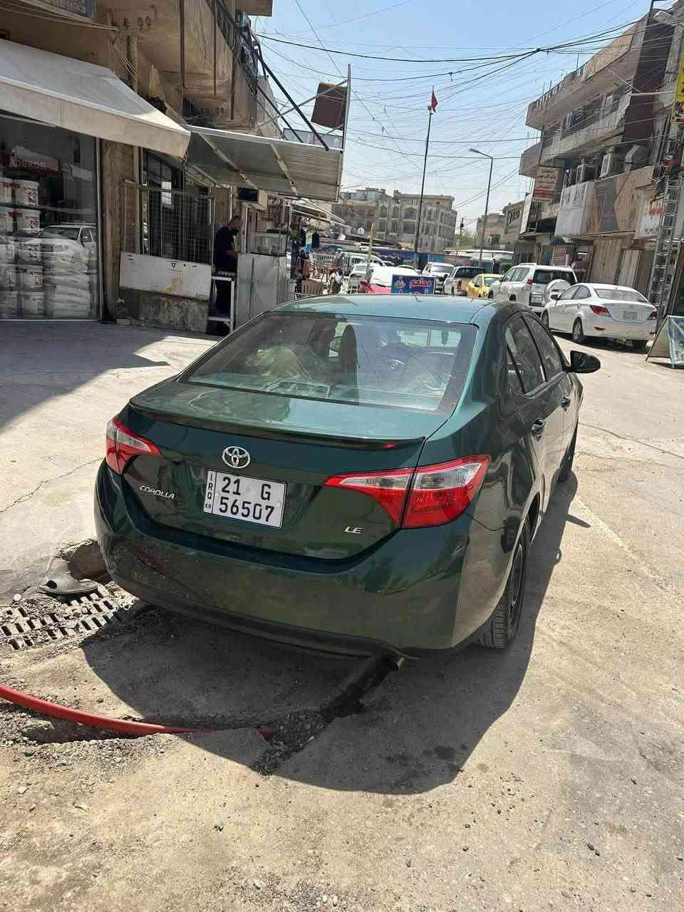 كورلا 2016وارد امريكي رقم سليمانيه انكليزي سنويه بسمي ماشيه 162الف السعر 110للاستفسار ***********مكاني بغداد مدينة الصدر
