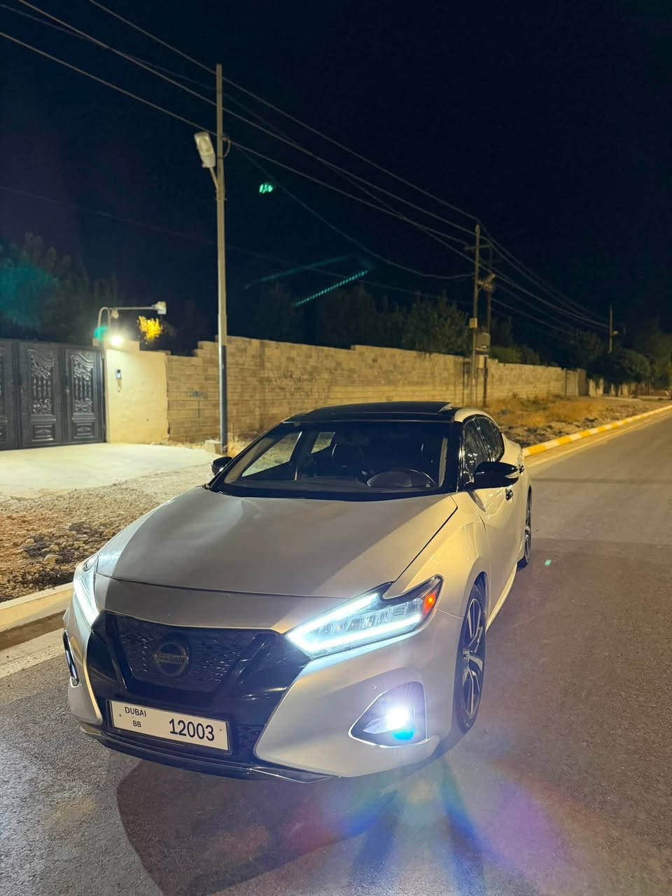 nissan maxima 2020
بـڕاوە قەپات قەپات مواسەفات  
سەیارەکە تاقانەیە لەجوانی
کامل مەسرەف کراوە کامل سێرڤس 
بەس لێخوڕینی دەوێ
کامل بەشەرت گێڕ مەکینە دەعم لێدراو کارەبای
هیچ مواسەفاتێکی نەقس نیە 
هیچ گڵۆپێکی پێ نیە لە شاشە 
سعری 73$مەجالێکی برایانە
شوێن ڕانیە 
watsapp *********** ***********
