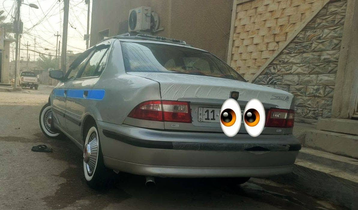 سمند • موديل ٢٠١٢ • رقم بغداد