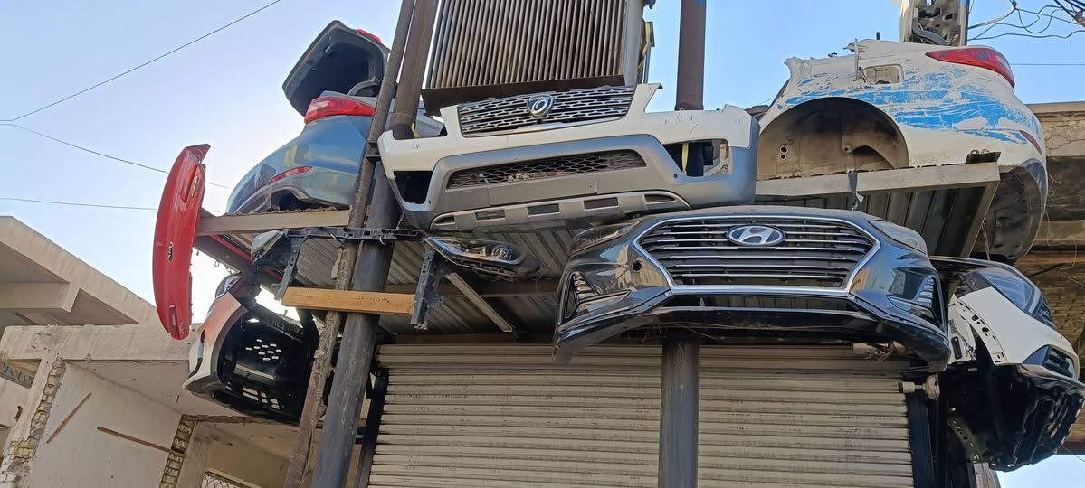 السلام عليكم
قطع غيار{كيا¥هونداي}🚗 🇰🇷
سوناتا. اكسنت . النترا.
 سنتافي. توسان.اوبتماK5
موهافي . ريو . سيراتو . فورتي .سبورتج.كونه  
و جميع انواع الموديلات 
1. بوب🚙🚗
2.جاملغ امامي🚕
3. ظهر خلفي انواع السيارات
4.شباك ماسحه
5. بك لايت🚌🚖 
6.لايت امامي
7.دعاميه 🚘
8. بدنه اماميه 
9.درع محرك + بطانين امامي+ بطاين خلفي + واقيه طين 
10.ماستكه امامي + خلفي
11. راديتر كامله اصلي شركه
12. حداديه صدر جميع انواع سيارات
13. تحتاج سمكره صبغ تطبيك بوب جاملغات تصليح دعاميات كلشي متوفر 
متواجد كل ايام الاسبوع ماعده يوم الجمعه
من ساعه 8 صباحآ الى 5 مساءآ
واتساب *********** بغداد/ الشيخ عمر شارع الثالث
يوجد توصيل داخل بغداد والمحافظات

