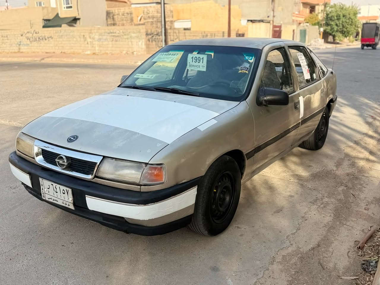 سياره اوبل فكترا موديل 91حجم 18سياره نظيفه مابي اي شي ابشرط ومحرك سنويه اللا 29ينتهي  مشروع وطني بيه دفتر بانزين كهربائيه كلها شغال اربع إطارات جديد  تدفئه شغال صدر جديد سعر30 بي مجال بسيط للاستفسار رقم هاتف زين *********** عنوان كركوك
