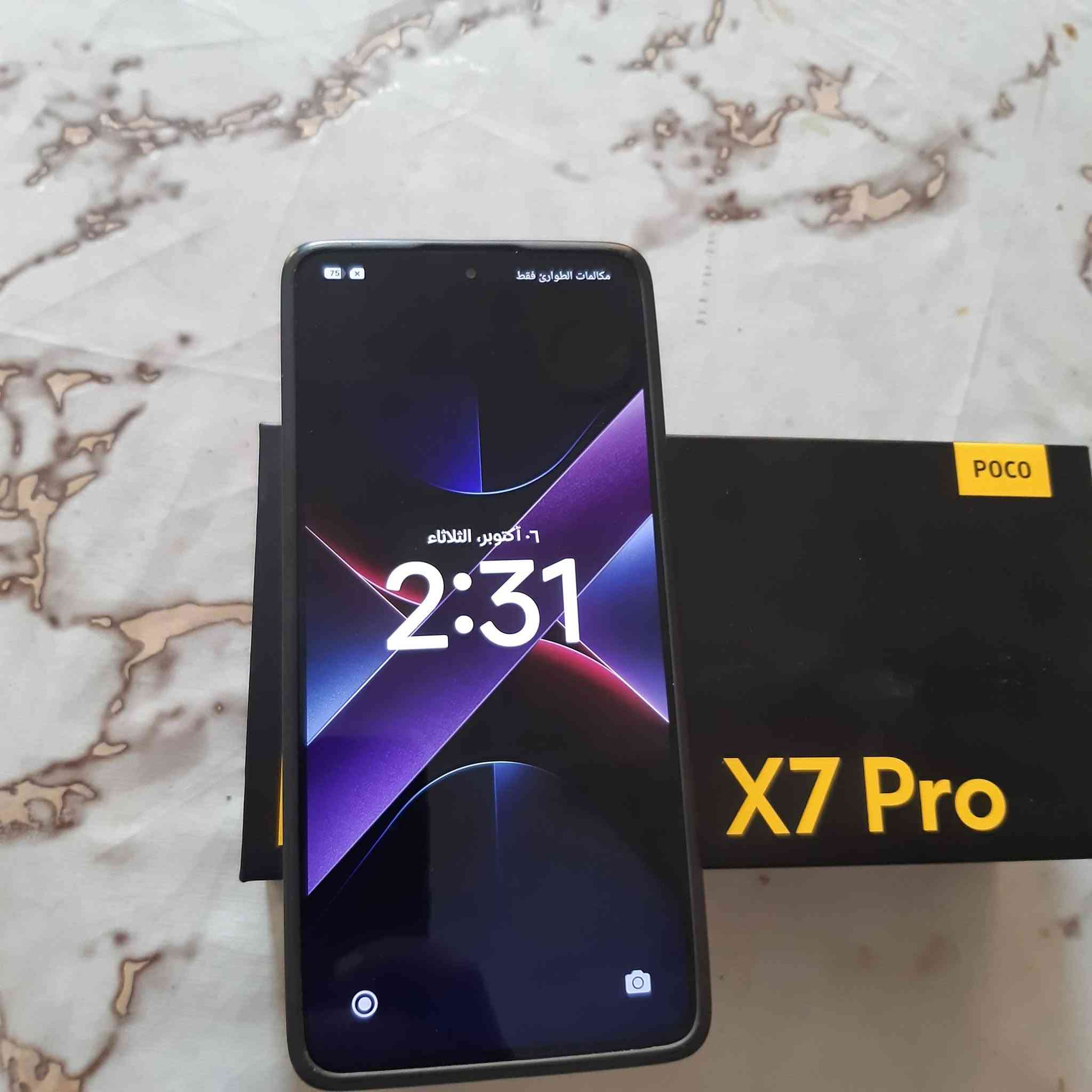بوكو X7 برو • ٥١٢/١٢ • نضيف ١٠٠/١٠٠