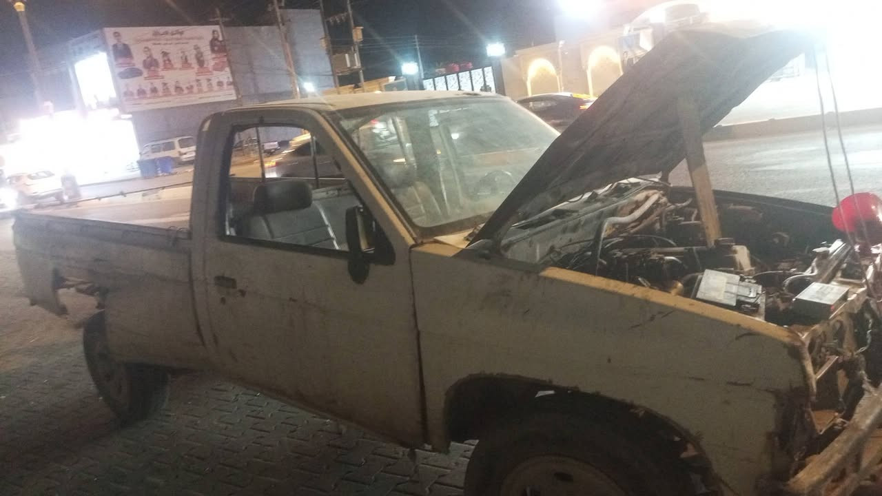 نيسان بيك اب • رقم بصره • كير جديد