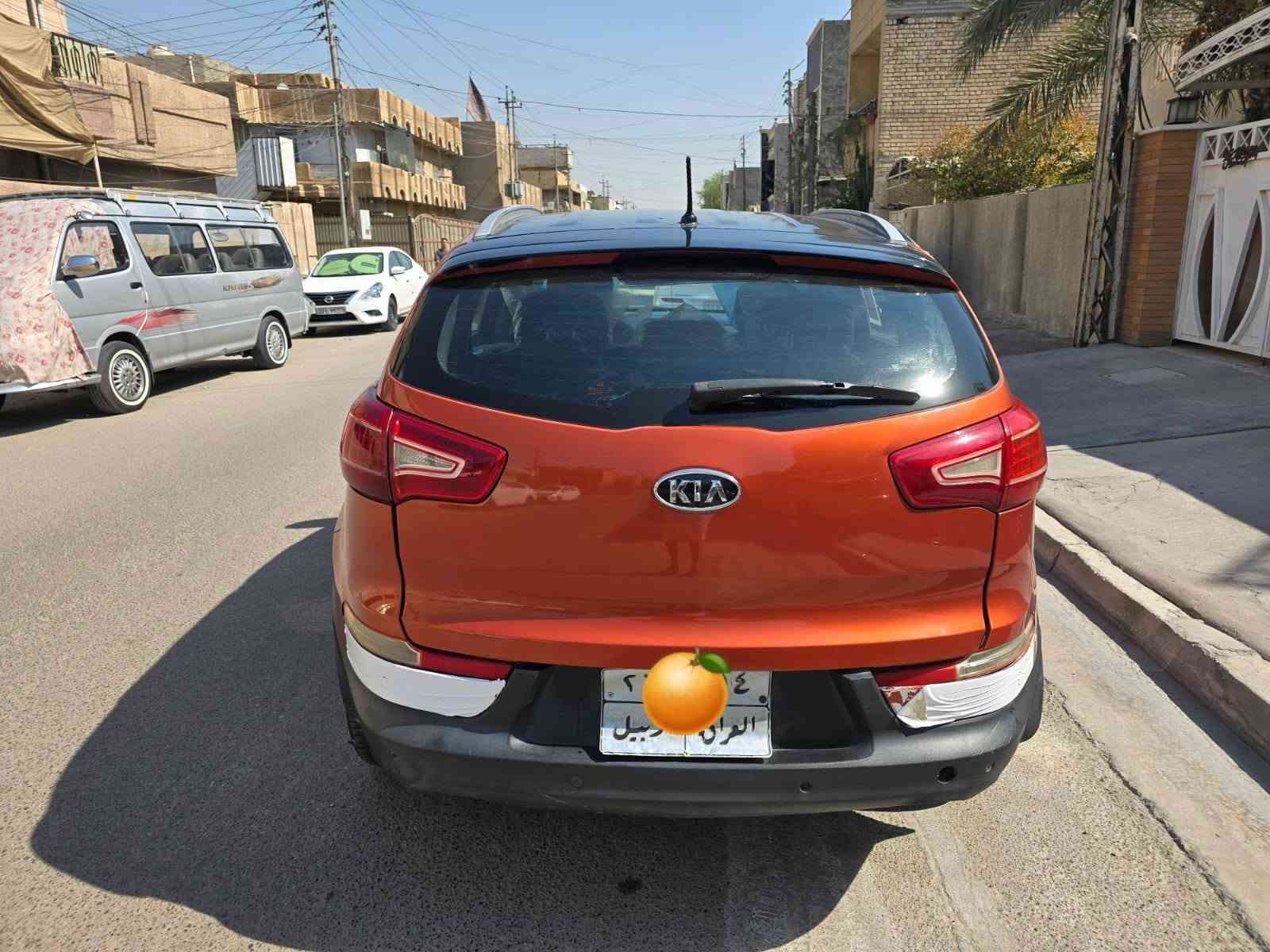 كيا سبورتج موديل ٢٠١٣ خليجي بأسمي تحويل مباشر محرك ٢٠٠٠ دووش كامرا فوول تحمات تقليل صرف وقود بلوتوث حاكيه مري شفط بيه ٣ قطع صبغ بدون دواخل بدون شواصي بدون لغود بدون ايرباك صبغ فقط محرك كير صدر تبريد جاهز السعر 108  للاتصال ***********
