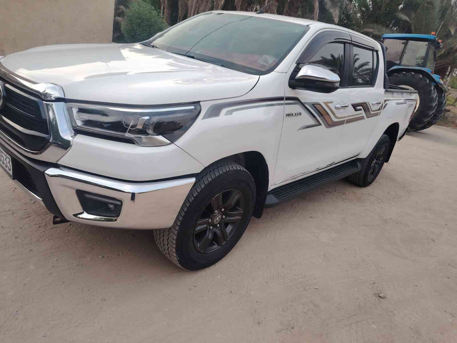هايلوكس فور ويل نضيف جدا موديل 2021 شركه ساز ماشيه 94 رقم بغداد تحويل مباشر السعر 265 مع المجال السونار مرفق مع الصور 
للأستفسار التواصل على الرقم ***********
