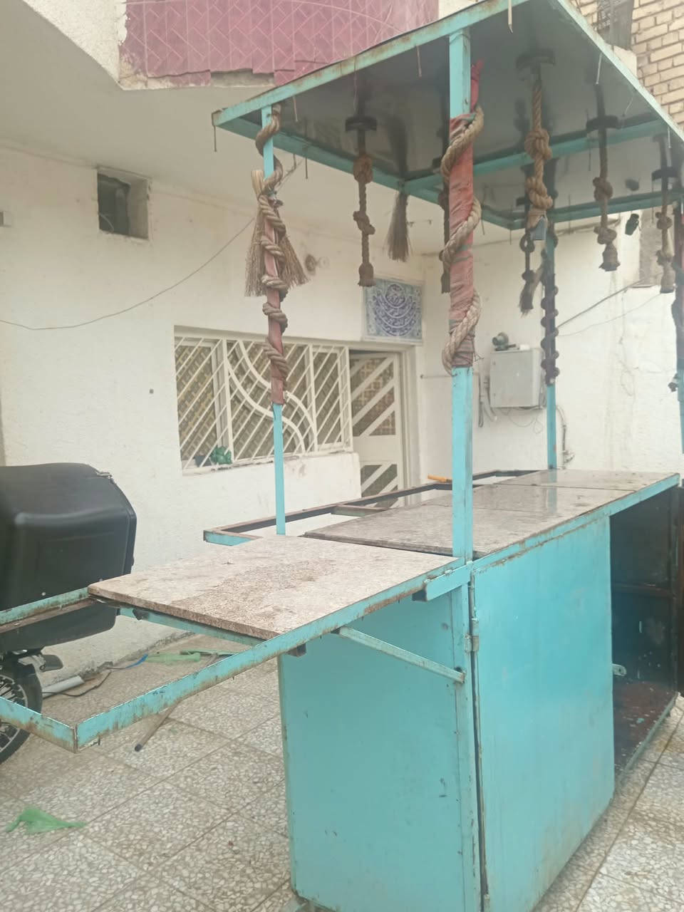 حماية منضدية • ٦ بلانكات • ميز برجر/عصاير