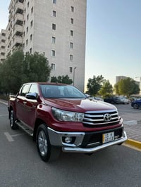 هايلوكس موديل 2018 رقم بغداد الجديد شبه مميز تحويل مباشر باسمي المواصف...