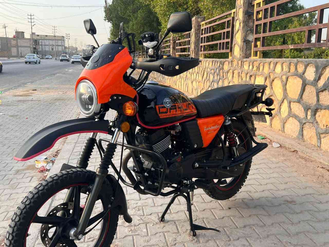 دراجه البيع موديل ٢٥مكفوله من كلشي  مابيه نقص اي شي مكاني النجف كوفه *********** السعر2700وبيه مجال الطيبين وتساب فقط تواصل

