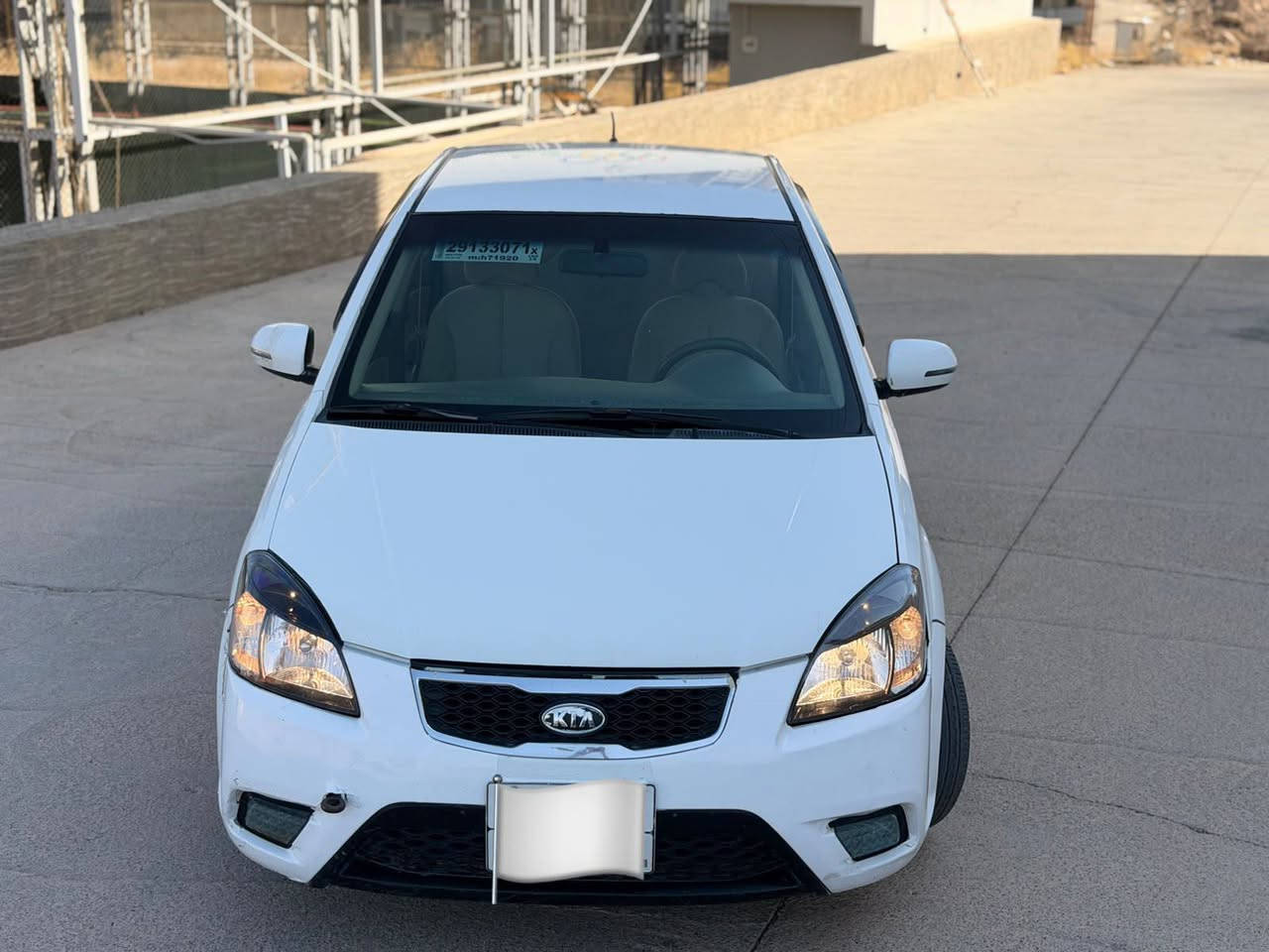 كيا ريو 2011 kia rio
وارد خليجي 
داخل اصفر 
تحكمات ستيرن حاكية 
حساسات خلفية 
كير اوتو و مكينة 16 (1600) شرط 
كهربائيات وطخم شرط سيارة جاهزة مايعوزها مصرف
4 قطع صبغ بدون دواخل بدون ضربة
رقم اربيل الماني بسمي شرط التحويل 
مكاني موصل الايسر
السعر 79 ورقة (7900$)
بيع نقد فقط بدون مراوس بدون قسط بدون مدة 
 *********** اتصال + واتس

