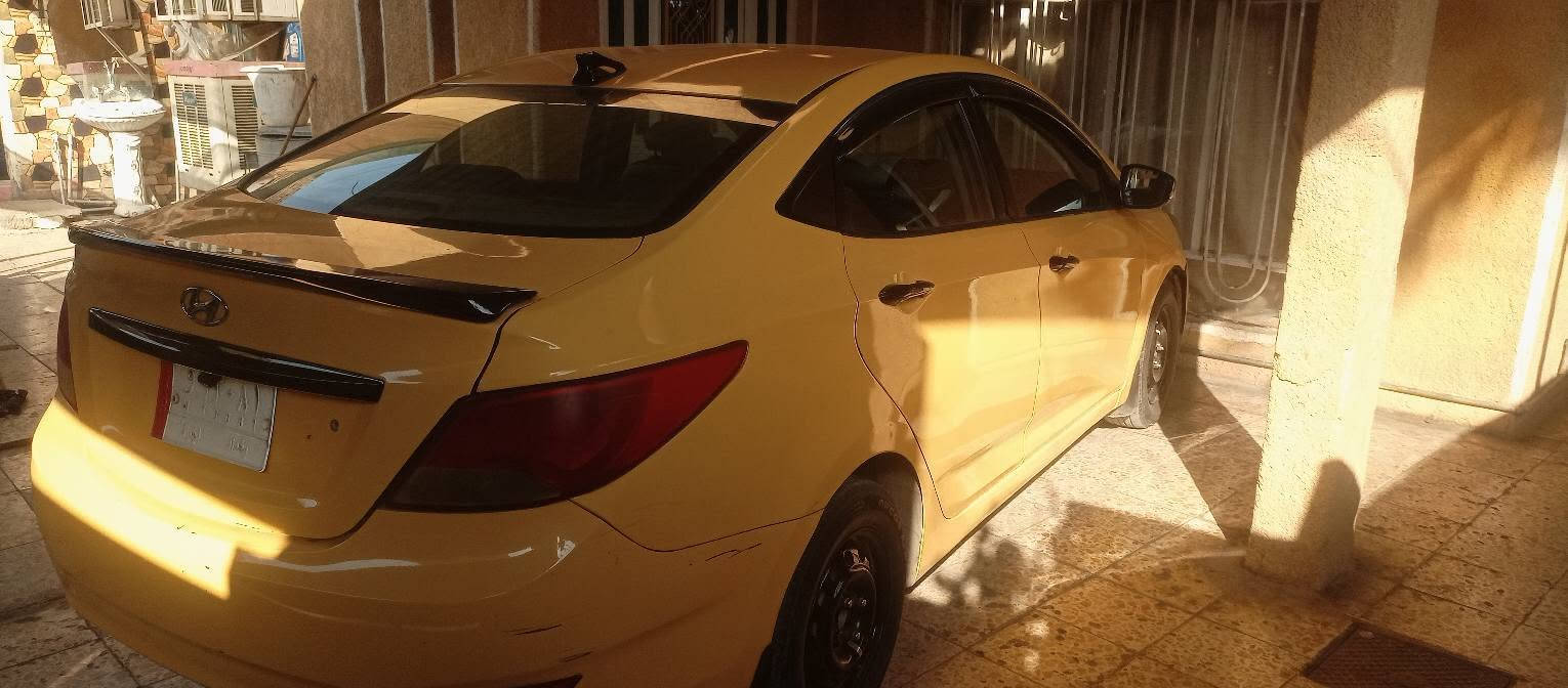 من رخصه الادمن
اكسنت 2013 خليجي 1600 كير محرك  تبريد خير من الله  منضومه غاز كله تبديل جديد صدر السياره نص عمر تحويل ثاني يوم سعره 72 المكان البياع رقم الهاتف ***********

