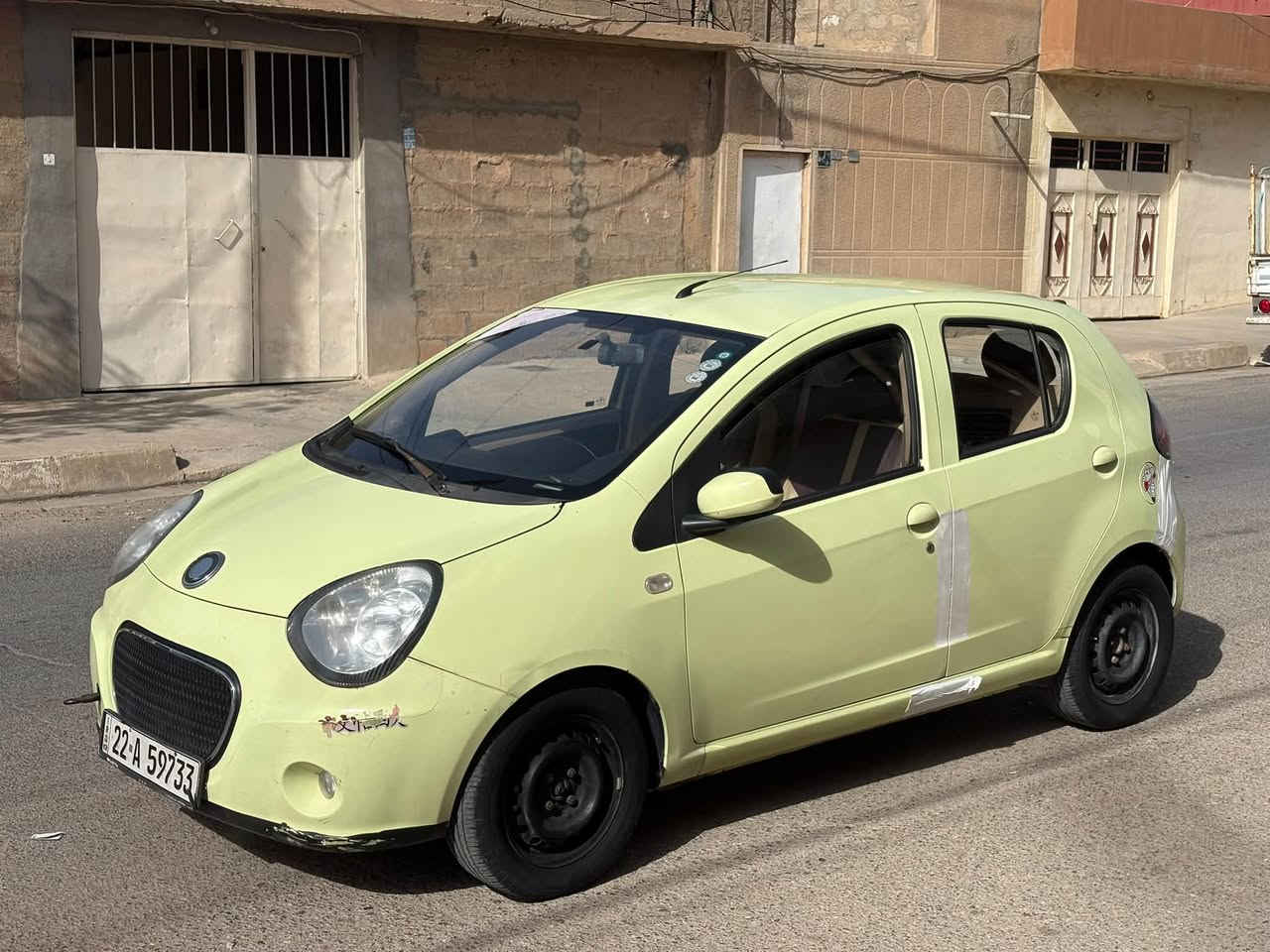 GEELY  panda LC 1.3 
موديل 2013
ماشيه : 78kmالف
رقم و سنويه جديد 
 
سياره بدون حادث ✅
گير اوتوماتيك 
تبريد و محرك بشرط 
كهربائية كلها سليم 
مكينة ٣ سلندر اقتصادية 
بطاقه بنزين موجود 
سيارة جاهزه من كل نواحي 
مكان كركوك 
للسعر و الاستفسار 
***********
