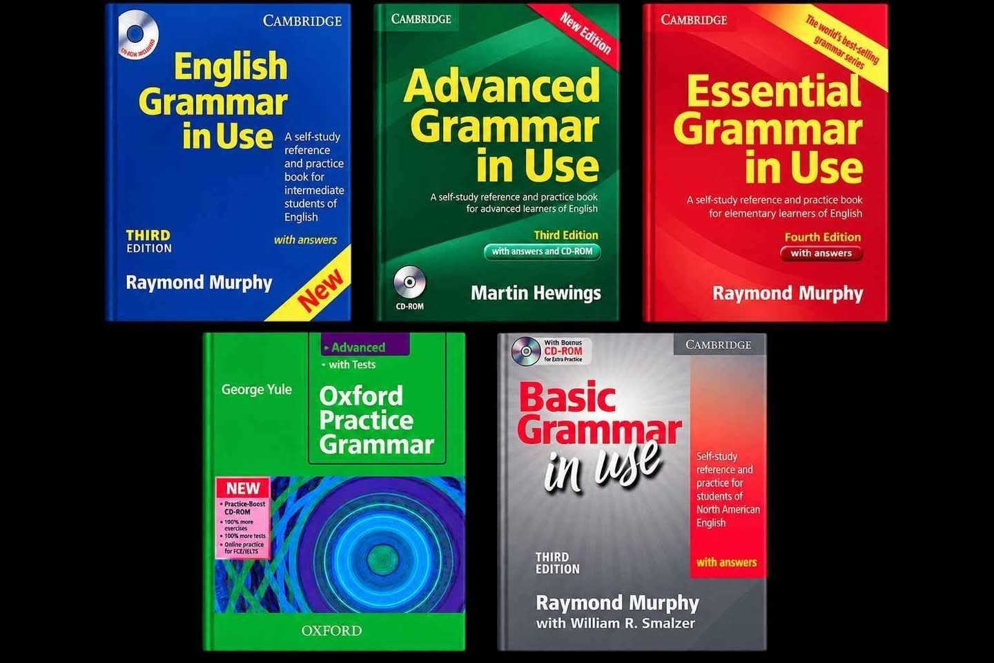 كتب قواعد وتعليم اللغة الانكليزية لكل المستويات(جديدة) مرفق معها قرص 
 يتوفر توصيل      *********** بغداد, العراق
