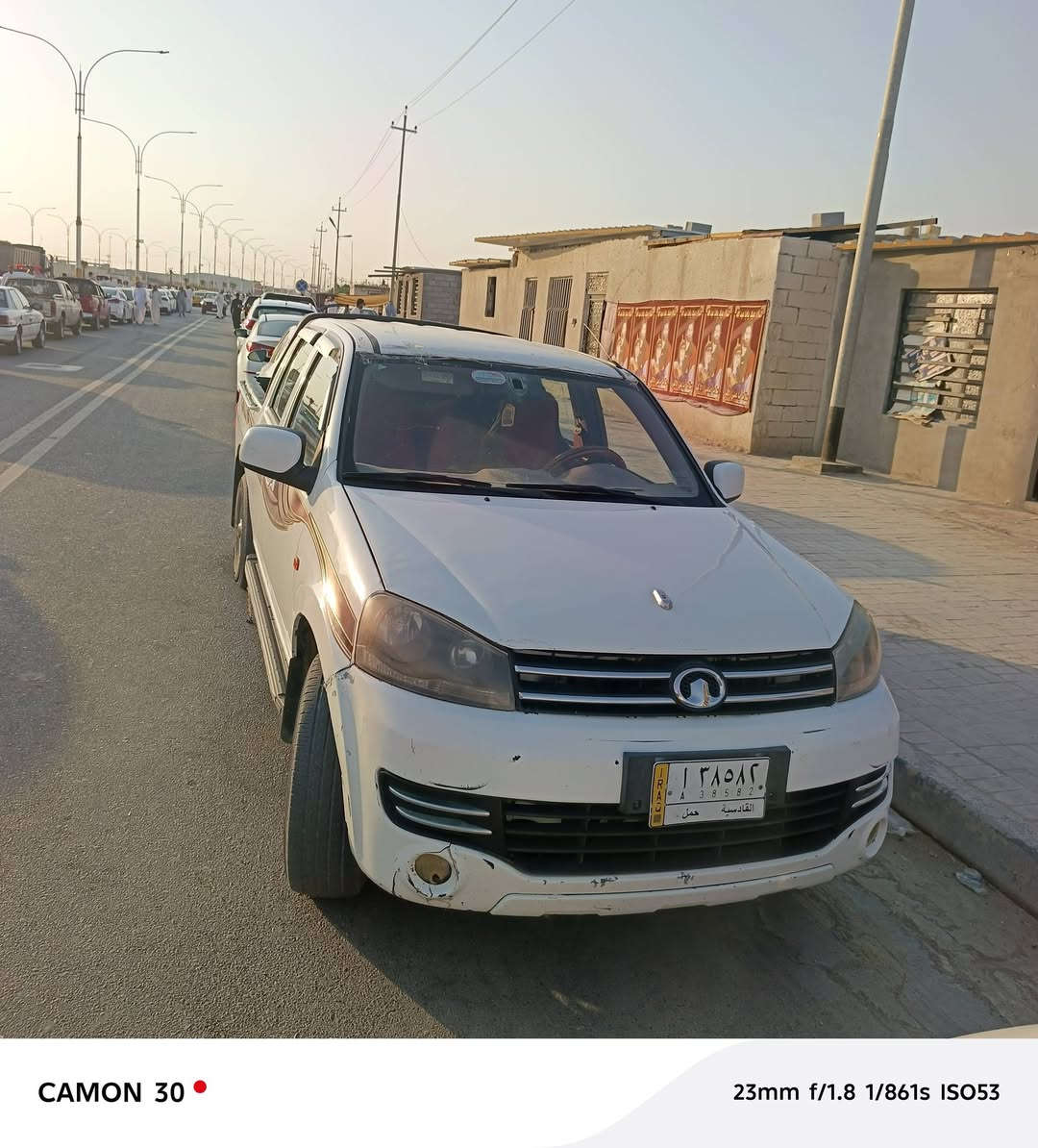 البيع گريت موديل 21 مكفوله ماعده الايت ال گدام بدل محرك كير تبريد مداور ثاني يوم السعر 95بيه مجال المكان السماوه استفسار ***********

نص مكتوب في الصور:
- CAMON 30 23mm f/1.8 1/461s ISO50
- CAMON 30 23mm f/1.8 1/861s ISO53
- CAMON 30 23mm f/1.8 1/572s ISO52