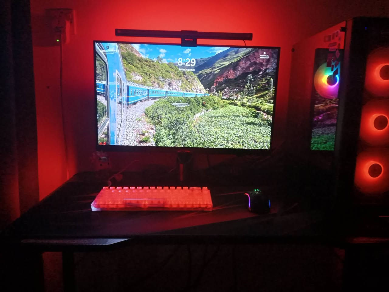 سلام عليكم سيت اب كامل للبيع فقط بدون سماعه 
Cpu i5 12400f
Memory 16 ddr4 speed 3600
Disk team group 1T
Gpu 3060 8gb gigabyte 
M.bord msipro760m-e ddr4

Power 550
Gameon 180hz 2k 
Keyboard red dragon 
Mouse red dragon 
Mouse bad
ميز ماعرف شكد حجمه صراحه ليد
اناره لد من صفحتين تتركب فوك شاشه
6fan
حلو ابيع ملحقات 
مكسر صوت ماخذه ب60 
سعر 1400000 مليون وربعميه رقم الهاتف ***********
***********
