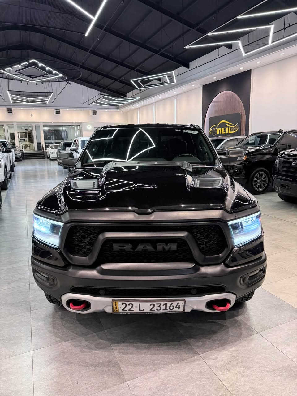 ناوى  :- Dodge RAM 
موديلي  :-2023
ريشتني  :-71,000 mil
رةنگى  :-اسود
مواسفاتى  :- Rebel
تايتل ليدراو :- واحد قطعة كلير امريكي
رقم شاصي :-1C6SRFLTXPN539589

* * * * * * * * * * * * * * * * * * * * * * * * * * * * * *
‎العنوان📍address📍ناونیشان
‎     اربیل ~ erbil ~ هەولێر
Oneil cars  ~ شركة ئونيل

* * * * * * * * * * * * * * * * * * * * * * * * * * * * * * *
‎📵🔕 اوقات الاتصال من ساعة 9ص - 11م  🔕

Mobile: 📲🤙  ………..معرض……….Watss ap

***********

***********

***********
