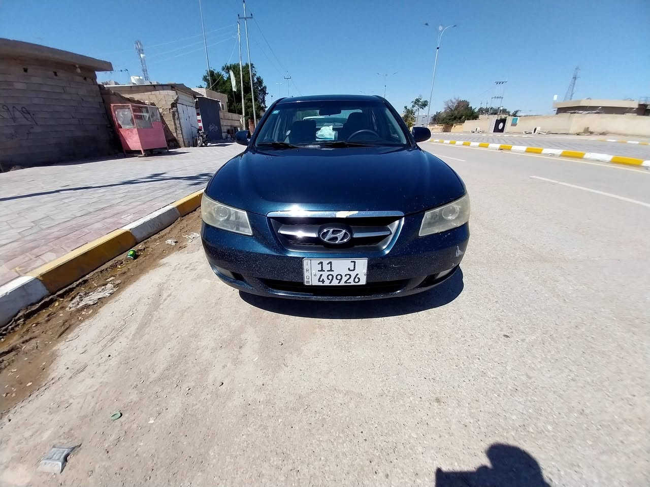 السلام عليكم ورحمة الله وبركاته سوناتا مديل 2006 شهر 11 ستة سلندر 3300 وارد امريكي حادث خشم الجاملق بيها منضومة غاز مصبوقة عام الجمالية رقم بغداد بسمي السعر 85 وبيها مجال ترهم مراوس ب سوناتا اربعة  سلندر او لنترة***********
