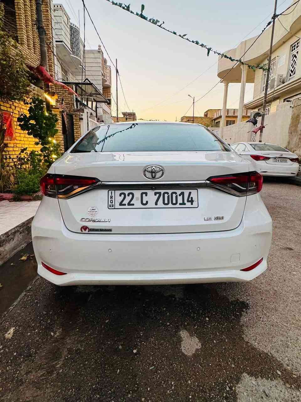 للبيع كورلا خليجي  بانزين شركه جيهان  سياره فقط بيع بدون مراوس اخوان كفاله 
عده بارد بسيط بجاملع  موديل 22  فول مواصفات فتحه سقف مري شفط  بصمه وبيه هواي مواصفات بعد معروفه سياره رقم اربيل تريد تحويل تريد وكاله كير مكينه اكسل تبريد بشرط الكفاله سياره كلش جديده مانقصه برغي محرك 1800 سعرها 157 وبيه شي بسيط مكاني الكوت  للاتصال 
‭***********‬
