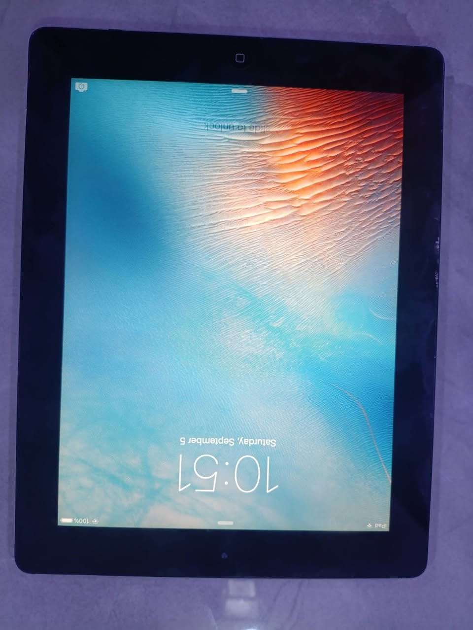 📱 الشاشة: 9.7 إنش
🖥️ الدقة: 1024×768
⚙️ المعالج: Apple A5 ثنائي النواة
📸 الكاميرا الخلفية: 0.7 ميغابكسل تقريبًا
🤳 الكاميرا الأمامية: VGA
🔋 البطارية: حوالي 6930 mAh
📶 يدعم Wi-Fi، وبعض النسخ تدعم 3G
🔌 منفذ 30-pin
⚖️ الوزن: حوالي 601 غرام لنسخة Wi-Fi
السعر 60 الف مع التوصيل
للتواصل ***********
@الجميع
