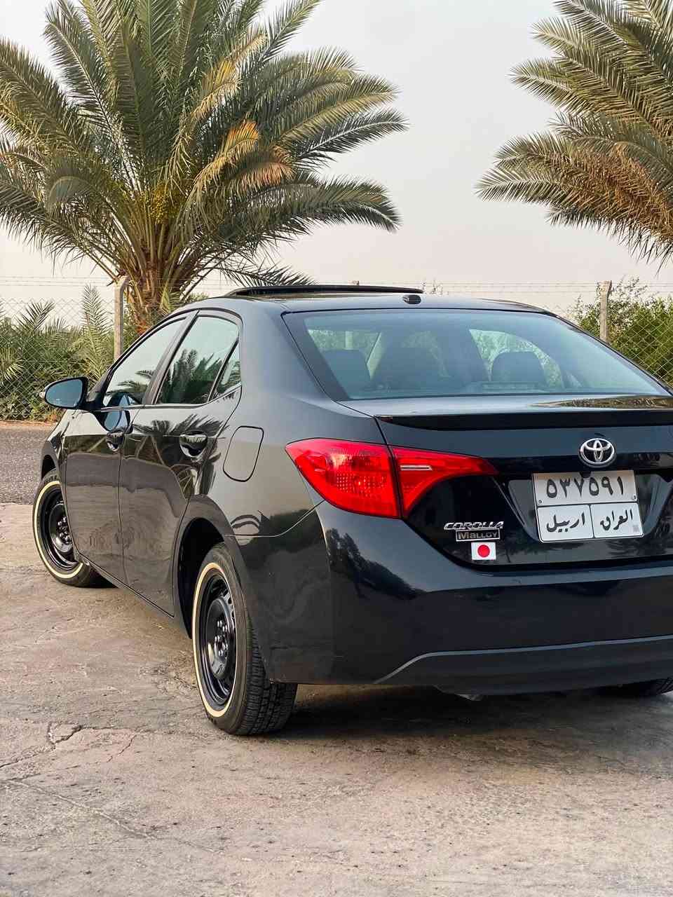 كورلا 2017 SE  فول   رقم اربيل
وارد امريكي حادث جانبي ابواب 2  عكس السايق  بجم كبس  فول السيارة فتحة بصمة شفتات ستيرن تبريد ثلج  مكينة. كير. صدر. مكفول. سنوية ساقطة . بأسم شركة. مكاني كربلاء طويريج. السعر 125 و بيه مجال
***********
