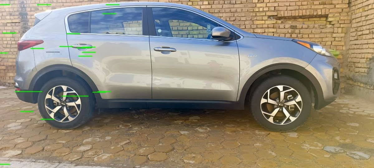 كيه سبورتج Lx
وارد أمريكي موديل 22 محرك 2500 فور ويل رادار امامي سياقه ذاتيه كاميره خلفيه مانع انزلاق نظام ايكو تحديد مسار لايت زنون كروس سرعه تبريد امامي وخلفي رقم بغداد السعر 175 وبيه مجال الضرر باب السائق مع الخلفي بارد بدون فتح
الرقم ***********
