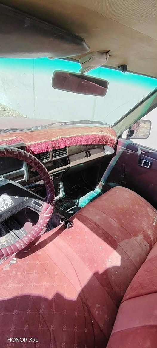 🚗 للبيع موديل 1985

💰 السعر: 38$ — بيه مجال بسيط
📅 السنوية: 2030
🔢 رقم نينوى دولي
🧳 الكابون موجود
⚙️ المحرك شرط
⚙️ الكير شرط
🔧 الشاصي بيه تصليح

📱 للتواصل : *********** وبي وتساب

نص مكتوب في الصور:
- HONOR X9c