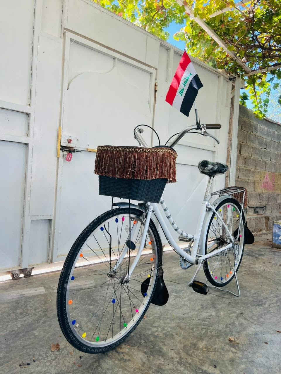 سلام عليكم بيسكل للبيع الحجم 26 بيسكل نظيف مثل ما شايف بل صوره كلشي جديد بريكات جداد /السعر 75 وبيه مجال // ***********//رقم عليه وتساب
