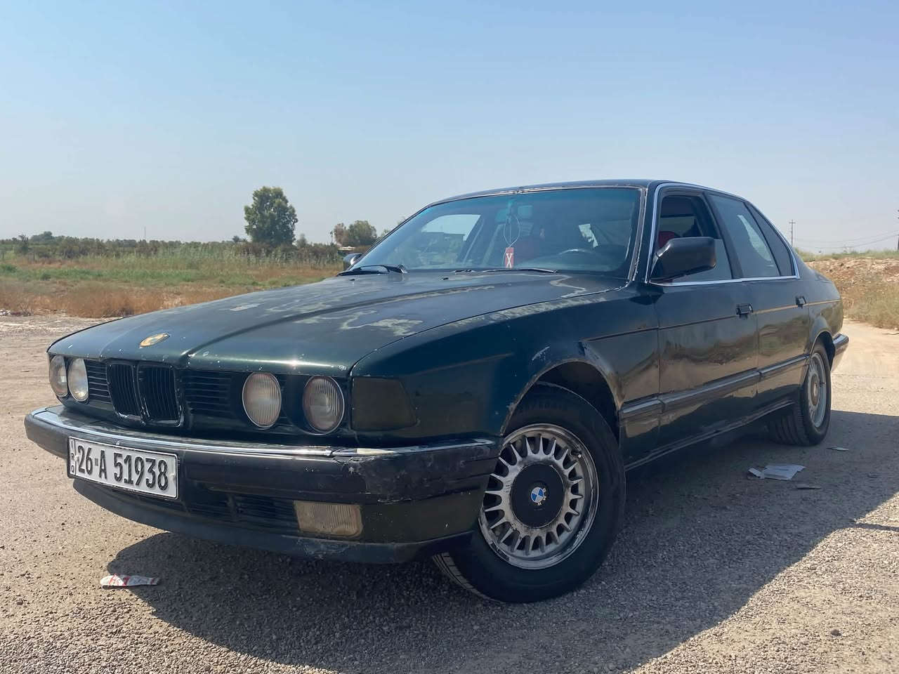 Bmw 1989
الحجم 735ترايك 200 

مكينه 3500 مفتوح ادامه كامله بلكات ونوزلات وفيتبم 

مكينه وكير خير من الله ✈️

رقم صلاح الدين دولي تريد تحويل تريد وكاله 

تبريدها بس الصونده طكت وفرغت الغاز 

لون زيتوني بيها جراد بلبنيد وشويه بلجاملغ 

دواخلها نضيفه بردات خلفيه  بلاديه 🖤

مكانها صلاح الدين /قضاء الدجيل

سعرها 40 $ وبيها مجال قليل 
***********
