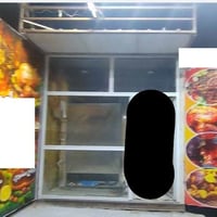 كرفان سندويج 3*4 مع واجهة المنيوم ومغلف بسقف ثانوي جداري وسقف مع واجهة...